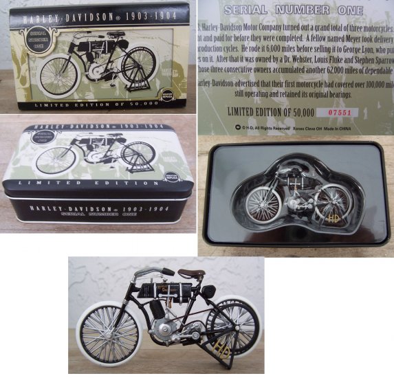 Harley-Davidson 1903-1904 Limited Edition Replica in Tin