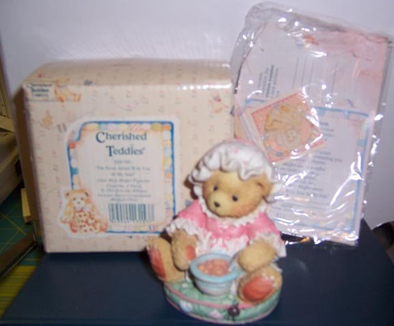 Cherished Teddies #624799 Miss Muffet NEW in Box