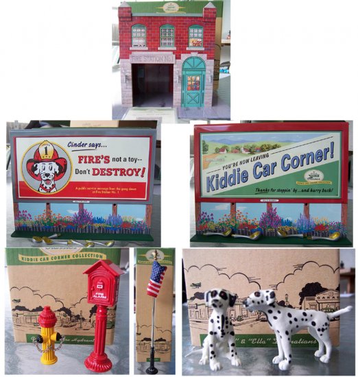 KCC #3617 Fire Station #1 with Accessories NEW