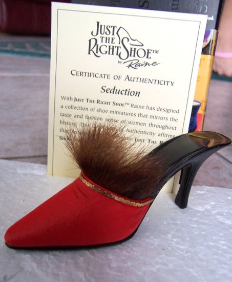 Just the Right Shoe 25160 Seduction (RED) NEW