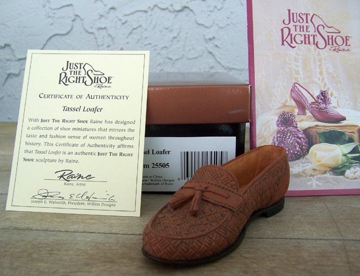 Just the Right Shoe 25505 Tassel Loafer NEW