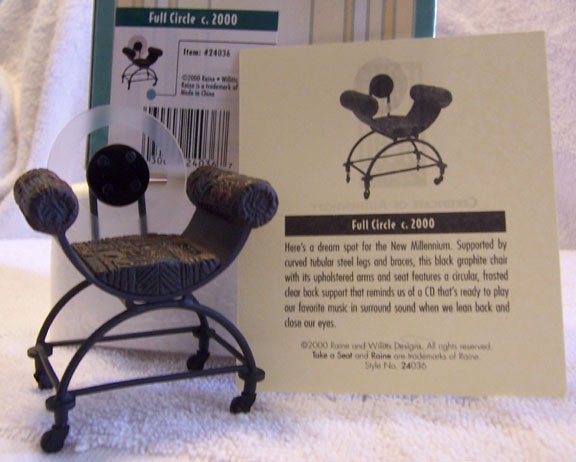 Take a Seat by Raine Full Circle #24036 NEW in Box