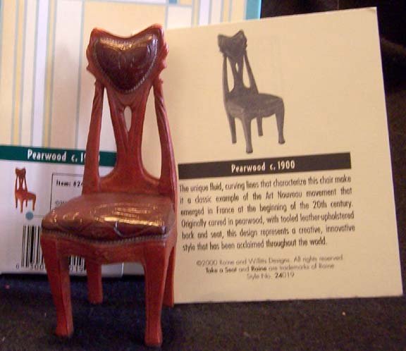 Take a Seat by Raine Pearwood #24019 NEW in Box