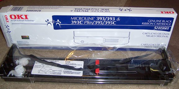 OKIdata Microline Genuine Black Ribbon 52103601
