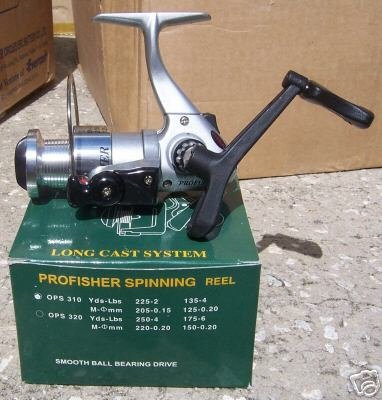 Yad Profisher Spinning Reel Model OPS310 Silver NIB