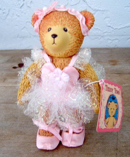 Russ Teddy Town Ballerina 13732 with Tag