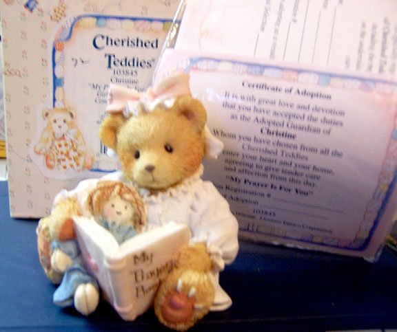 Cherished Teddies #103845 Christine