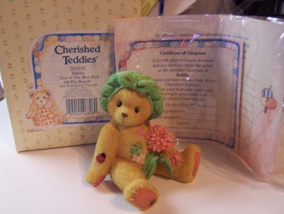 Cherished Teddies #202932 Dahlia