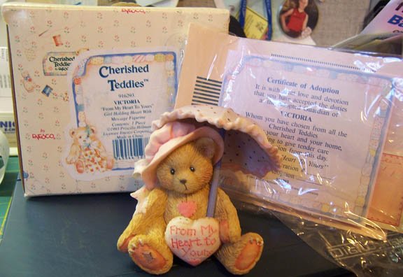 Cherished Teddies #916293 Victoria