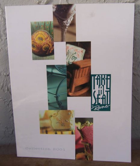 2001 Take A Seat by Raine Catalog Mint Condition