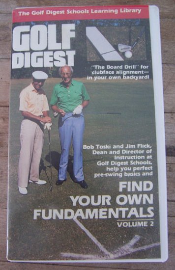 Golf Digest Fnd Your Own Fundamentals (VHS) - Volume