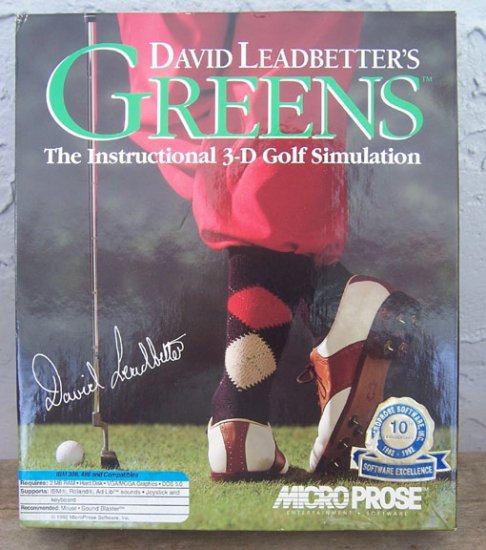David Leadbetter's Greens - The Instructional 3-D Golf Simulation