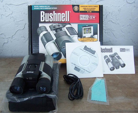 Bushnell 11-0832 Binocular & Built in Digital Camera