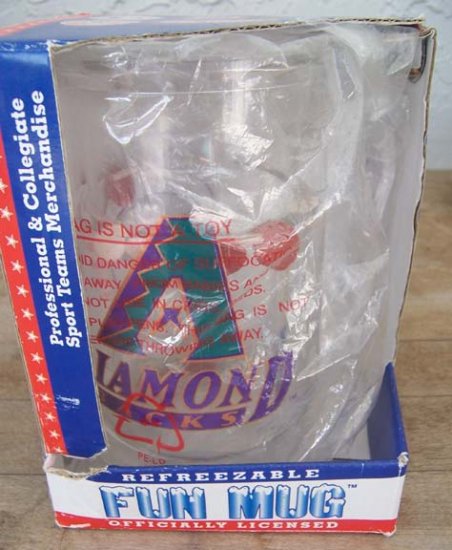 Arizona Diamondbacks refreezable Fun Mug NEW in packaging