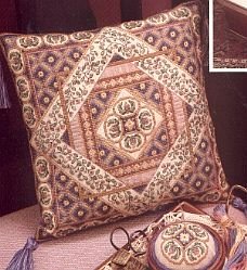 Cross Stitch Leaflet DIAMONDS IN SQUARES Teresa Wentzler