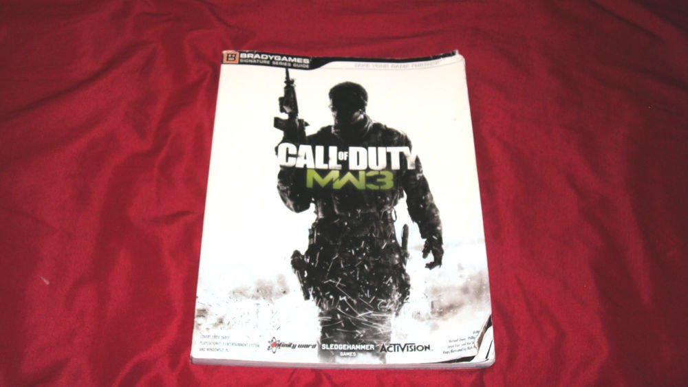CALL OF DUTY MODERN WARFARE 3 SIGNATURE SERIES BRADY GAME GUIDE GOOD CONDITION