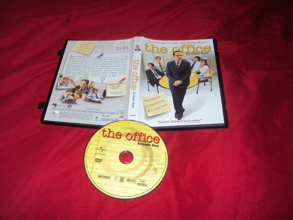 THE OFFICE SEASON One 1 DVD DISC ART & CASE NEAR MINT SHIPS SAME DAY OR NEXT