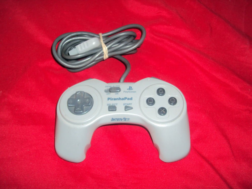 PLAYSTATION PS1 ANALOG CONTROLLER INTERACT SV-100 PIRANHAPAD VG CONDITION