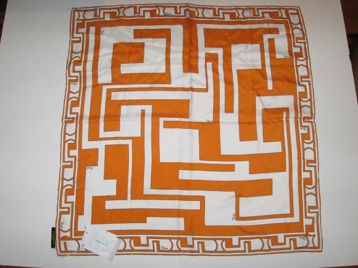 100% Authentic Emilio Pucci Silk Scarf