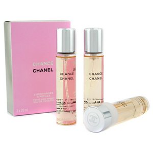 New Chanel Chance Twist & Spray EDT Refill - 3x20ml