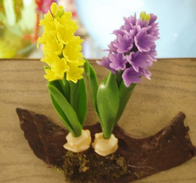 Clay flower CL0025