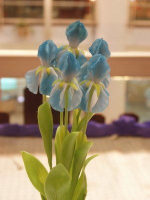 clay flower CL0012