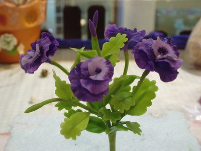 clay flower CL 0011