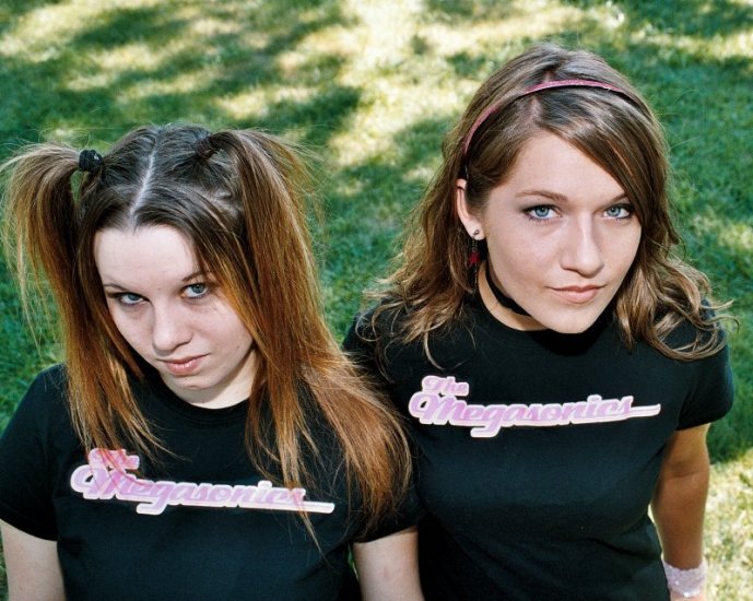 the MEGASONICS girly T-Shirt SM