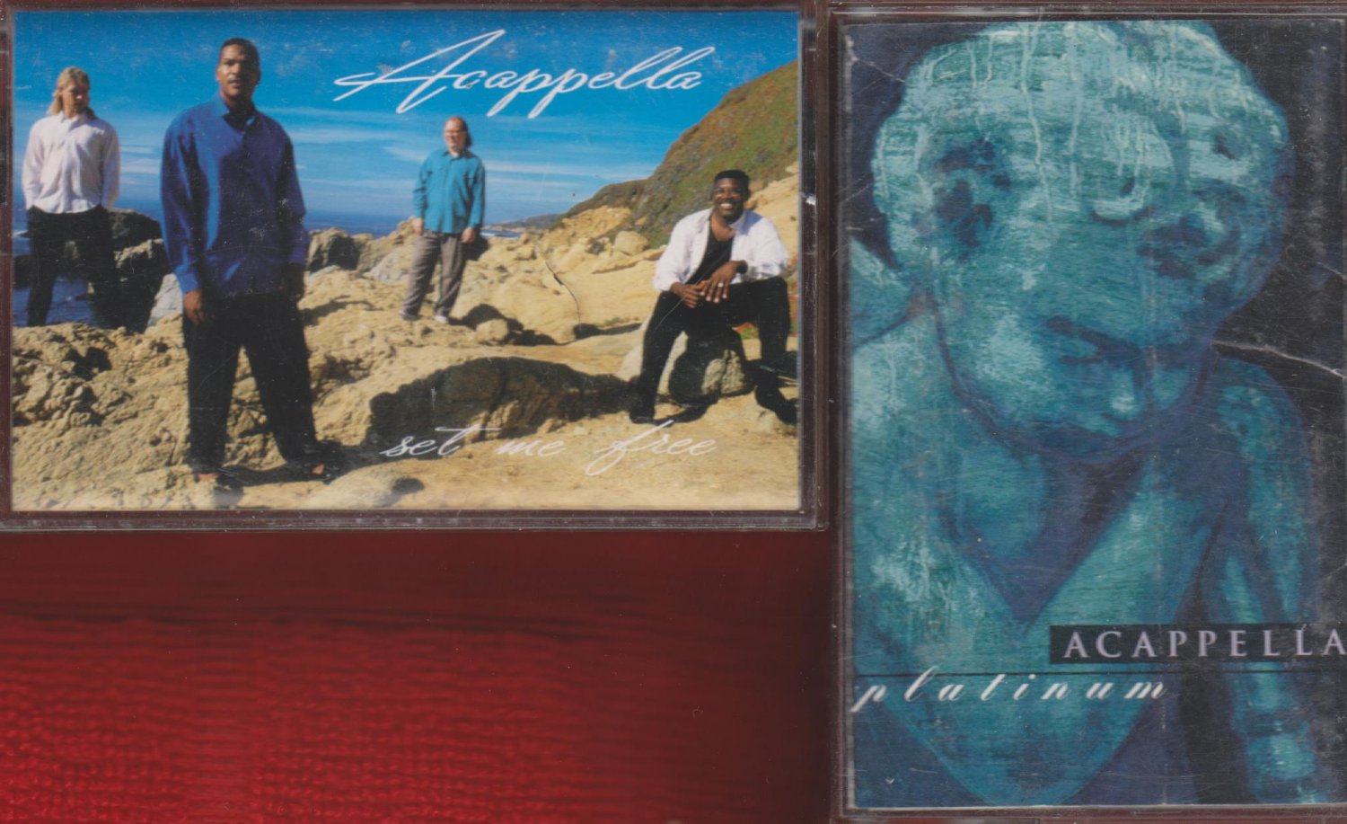 ACAPELLA CASSETTE LOT- PLATINUM & Set Me Free