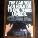 Volvo Vintage Magazine Advertisement