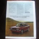 Original 1971 Toyota Corona Magazine Ad - You Loved it the Way it was