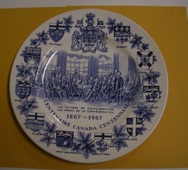 Canada Centennial Centenaire Commemorative Platjavascript:load();e 1867-1967