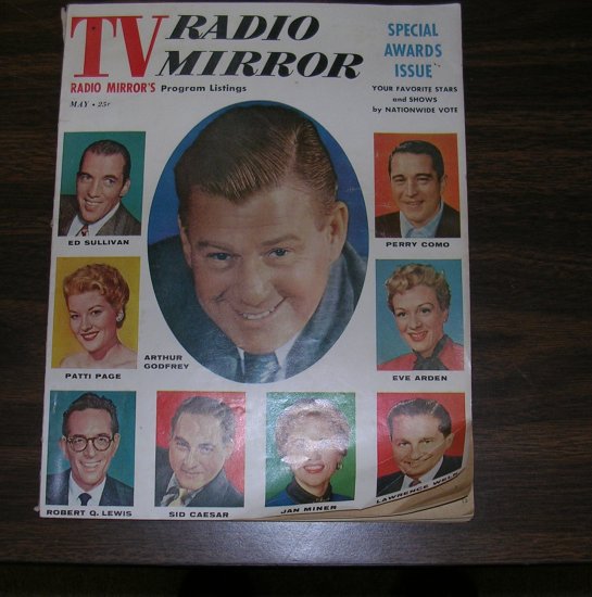 Vintage TV Radio Mirror May 1956 Special Awards Issue