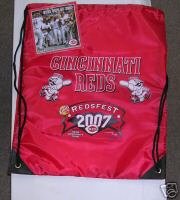 Cincinnati Reds Redsfest Bag & DVD 2007 Reds Replay New