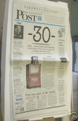 Cincinnati Post Final Edition 12/31/07