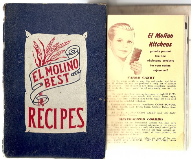 Vintage El Molino Best Recipes Cookbook 1953 includes Allergy Recipes too