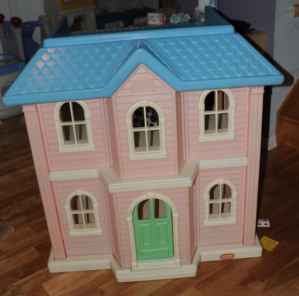 pink little tikes dollhouse