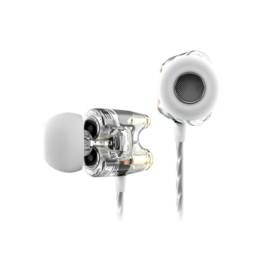 TTPOD T1 (TRANSPARENT) RETAIL EDITION HIGH DEFINITION DUAL DYNAMIC IN EAR HEADPHONE