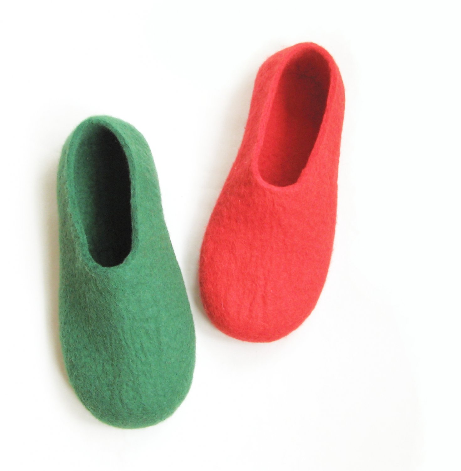 Men's Wool Slippers Santa Claus. All sizes for Men