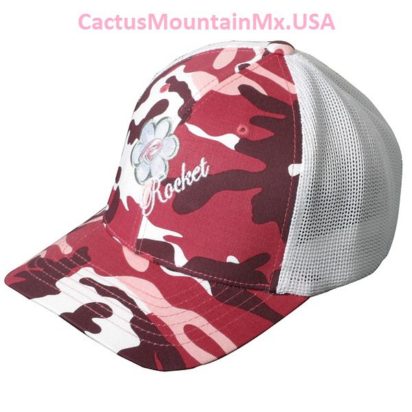 Joe Rocket Ladies Pink Camo Flower Power Ball Cap Street Bike