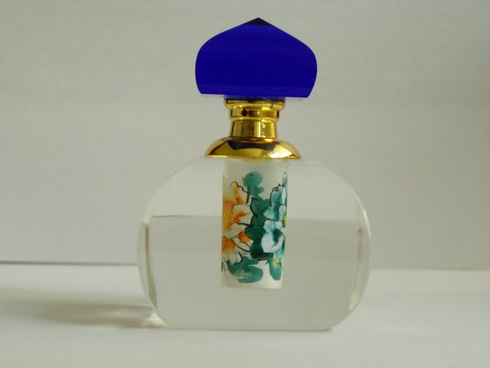 Man-Made Crystal Perfume Bottle