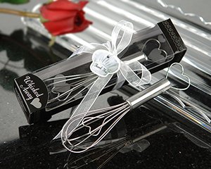 'Whisked Away' Heart Whisk Wedding Favors