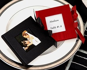 "Capture the Moments" Mini Satin Photo Album Wedding Favors