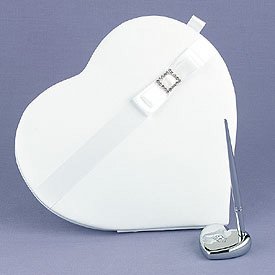 Heart-Shaped Guest Book