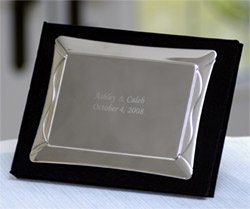 Silver Cover Guest Book - Personalized