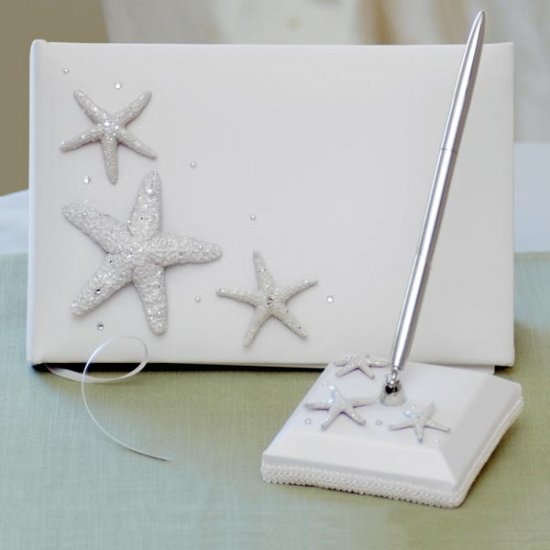 Beach Collection Guest Book & Pen