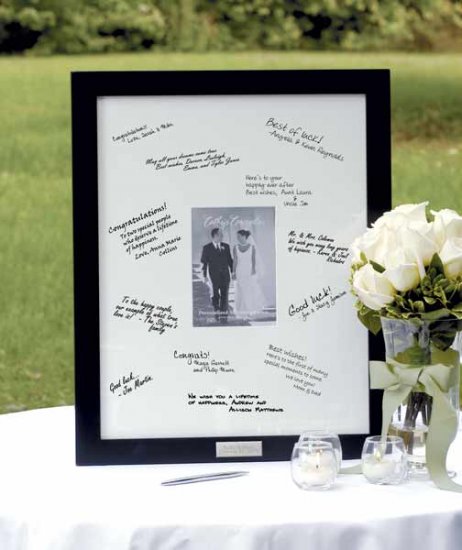 Personalized Guest Book Frame