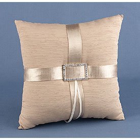 "Sparkling Adoration" Wedding Ring Pillow