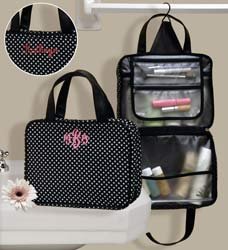Personalized Hanging Cosmetic Case - Bridesmaid Gift