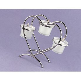 Heart Candle Holder Wedding Centerpiece